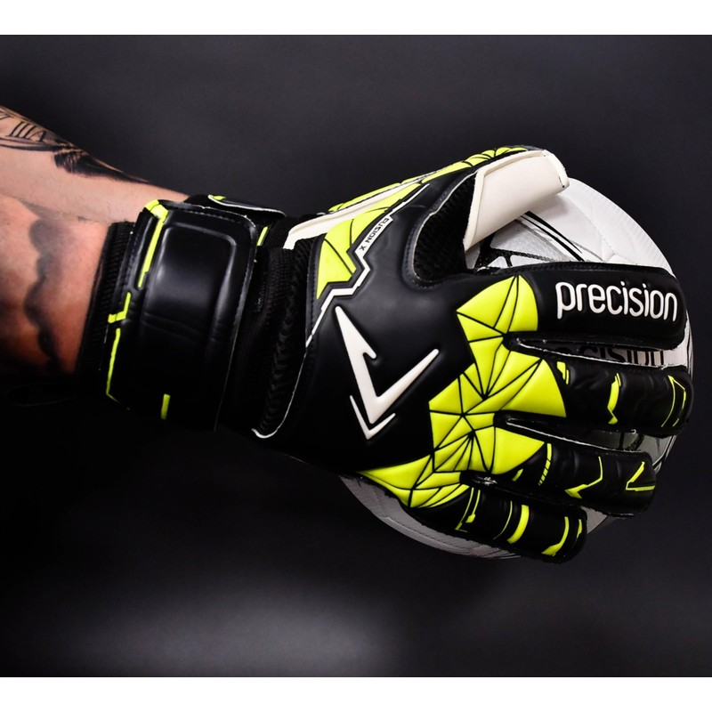 Precision Training Fusion X Flat Cut Finger Protect Football Kid's