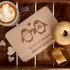Spruchreif Wooden Breakfast Board with Engraving Bread Board with Sayings