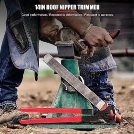 Hoof Nipper Trimmer 14in Hoof Clippers Alicates de herradura Herramientas de corte de pezuñas Equipo de caballos Suministros ecuestres