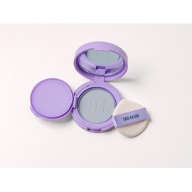 TRUHAIR Root & Scalp Cover Up Pressed Powder Compact, Waterproof Hair Coverage for Gray Roots and Thinning Areas, 0.35 Oz (Gray)