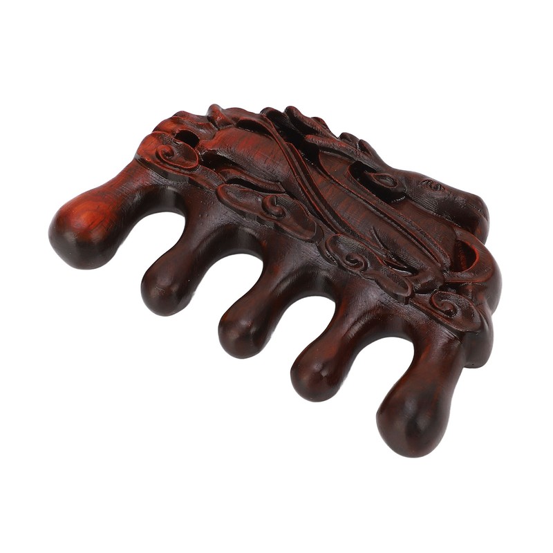 Meridians Comb Static Free 5 Teeth Head Scalp Composite Wood