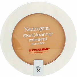 Neutrogena SkinClearing Mineral Powder, Soft Beige 50
