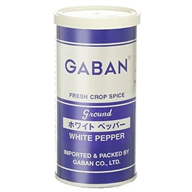 GABAN White Pepper Powder, 2.8 oz (80 g) x 2 Bottles
