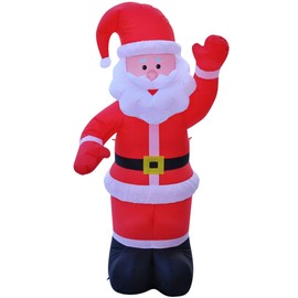 Father Christmas 180 cm Self-Inflating Illuminated with 3 LEDs 54110