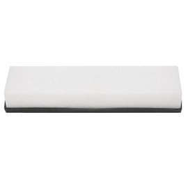 8000 Grit Knife Sharpener White Fine Grinding Sharpening Stone with Silicone Base for Home