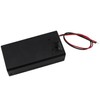 BLLNDX 2PCS 9V Square Battery Pack with Lid with Switch