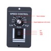CW/CCW Adjustable Speed with Switch Controller DC Motor Governor DC12V-60V