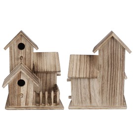 Headerbs Casita para Pájaros, Decoración de Jardín No Tóxica Casita para Pájaros de, para Golondrinas de Pájaros