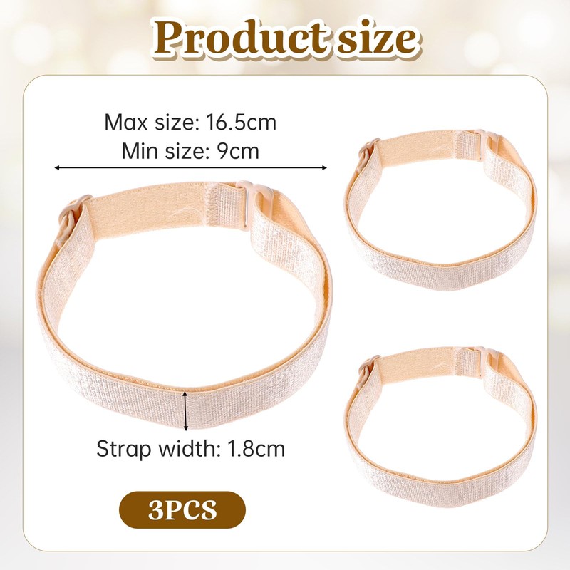 Bra Strap Holders for Slipping Bra-Strap Clips Elastic Bra-Strap Holder