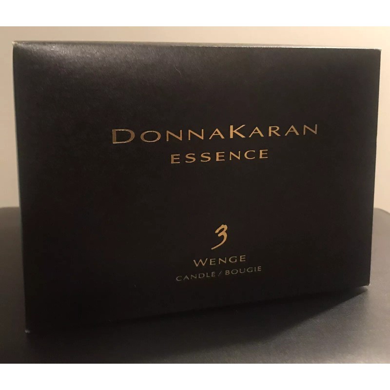 Donna Karan Black 4-wick Candle ESSENCE 3 Wenge NEW IN