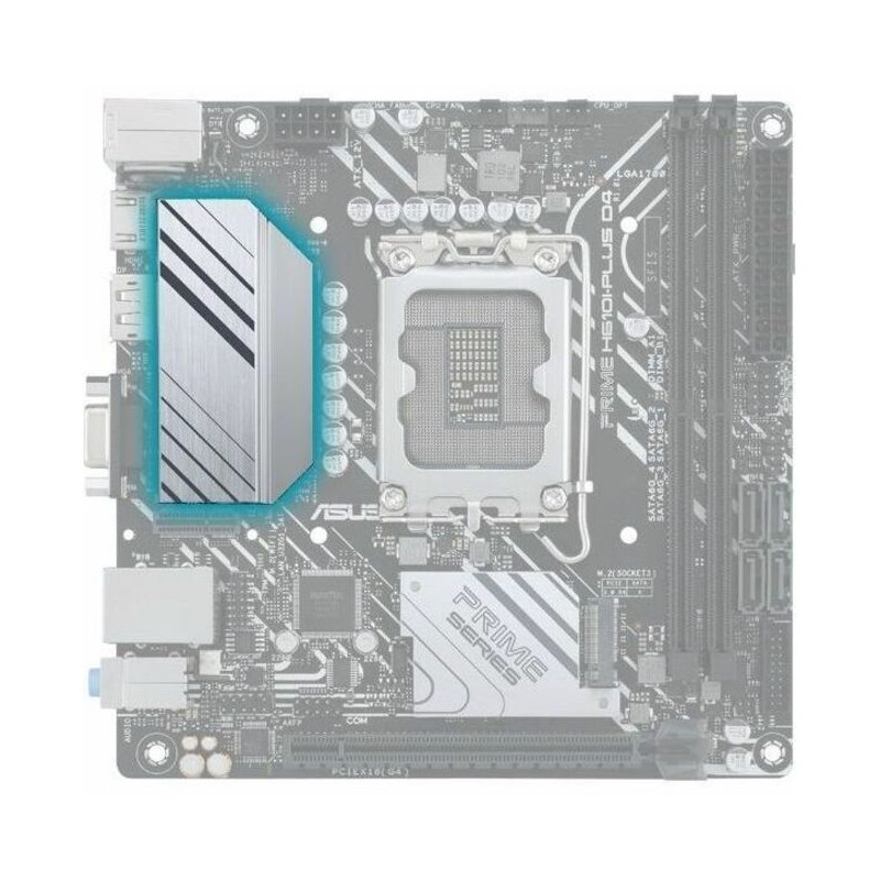 Intel Asus Prime PRIME H610I-PLUS D4-CSM Desktop Motherboard - Intel