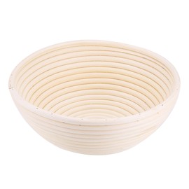 Handmade Unbleached Natural Cane Banneton Proofing Basket Dough Bread Baking Kit