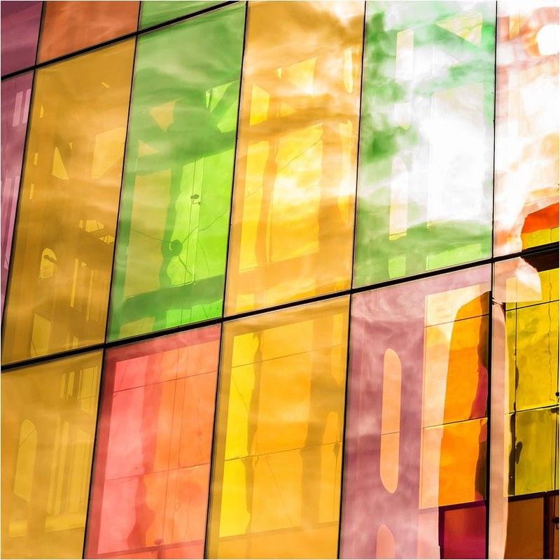 BDF CAYW Decorative Window Film Transparent Color Yellow - Custom