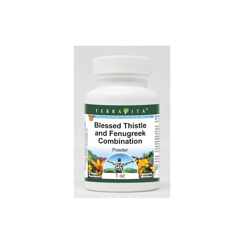 Blessed Thistle and Fenugreek Combination Powder (1 oz, ZIN: 513812)