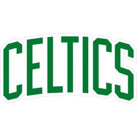 (NOT A PATCH) Boston Celtics Basketball HTV Heat Transfer Vinyl Iron On - 9" Inches
