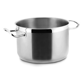 Lacor Eco-Chef Deep Casserole Without Lid, Stainless Steel Silver, 16 x 11 cm