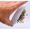 Trimz Magnetic Pin Cushion, White, 12 x 8 x 3