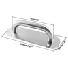 Uenhoy 2 Pcs Push Door Handle Pull Plate 8 Inch,