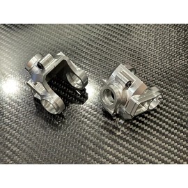 GMX 2pcs F&R Aluminum differential Diff Yoke Arrma INFRACTION 3S BLX 4x4 silver