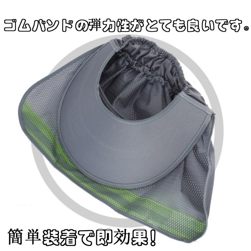 Dekori Helmet Attachment, Safety Helmet, Sun Protection, Sweat Protection, High