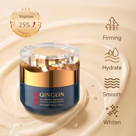 QINGLIN Polypeptide Tightening Anti-Wrinkle Cream, Firming and Smoothing Face Moisturizer, Lift & Hydrate Full Face for Youthful Skin, 1.76 oz