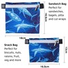 SnackJacket Reusable Sandwich & Snack Bags - Set of 2
