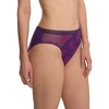 Natori Women's Love Lace Hipster, Vivid Grape/Sakura