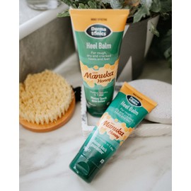 Dermatonics Fast-Acting Manuka Honey Heel Balm | Nourishing Formula for Rough and Cracked Heels | Hydrates and Softens Dry Feet | Suitable for Diabetics and Vegan-friendly | 70 ml
