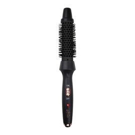 Aria Beauty Thermal Ionic Hot Styling Brush - Black - Does Not Blow Air - Lightweight Design and Easy Grip - Black - 1 pc