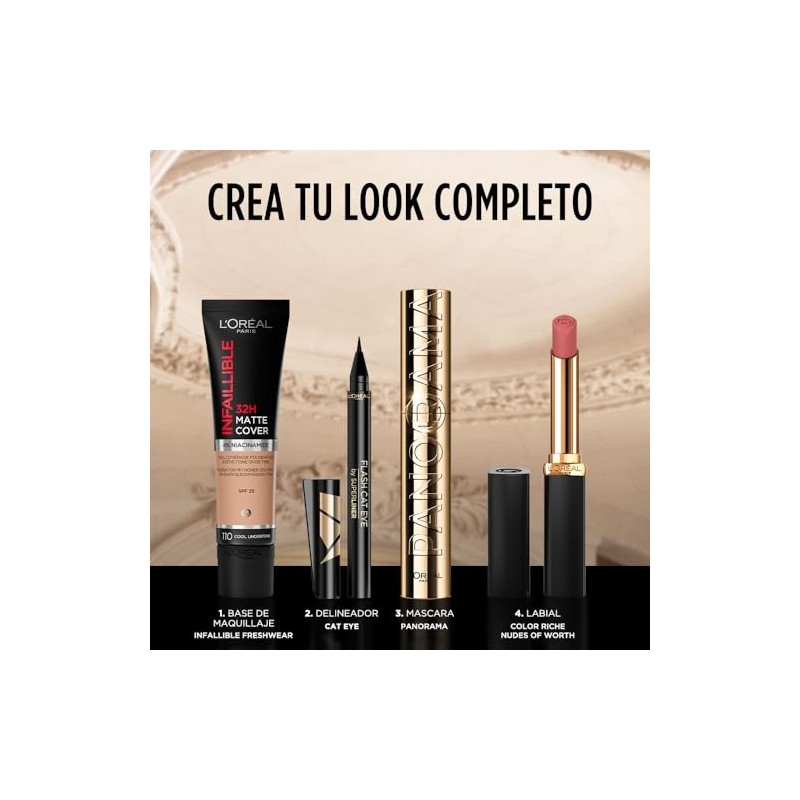 Oreal Paris Base Maquillaje Alta Cobertura Mate Larga Duración Infallible