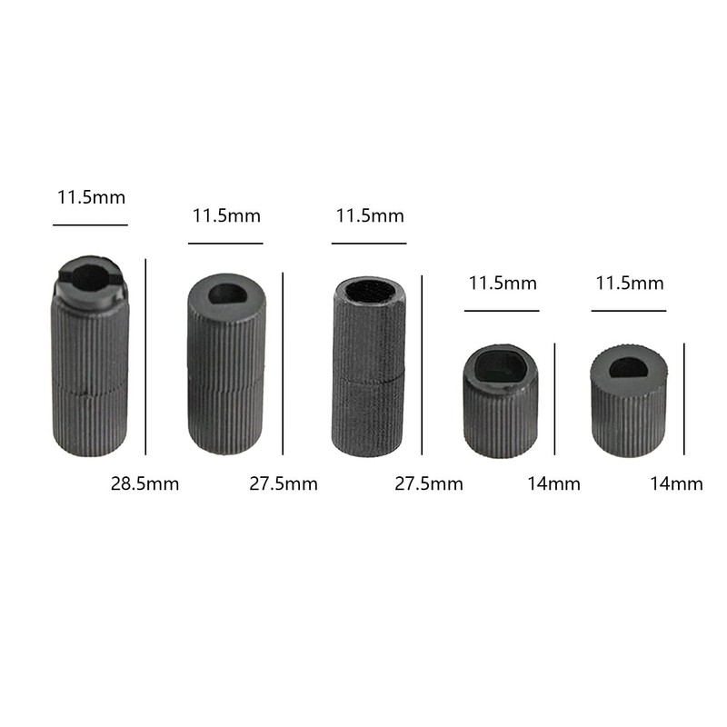 CAM2 Universal Control Knobs, Pack of 4, Black Control Knobs