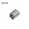 HARFINGTON 20pcs Wire Threaded Inserts 3/8-16 UNC 2D 19mm 304