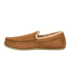 Deer Stags Men's Spun Slipper, Chestnut 12 Wide US