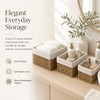 Rattanzenith Wicker Storage Baskets Set of 3, Bathroom & Shelf