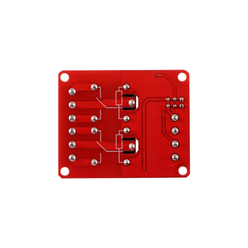 3Pcs 24V 2-Channel Relay Module with Optocoupler Isolation, High/Low Level