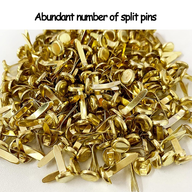 Pack of 220 Music Machine Pin Sheet Pins, Split Pins,