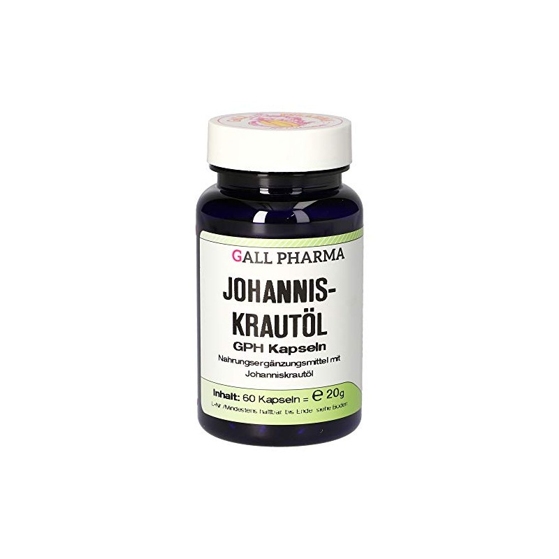 Gall Pharma St. John's Wort Oil GPH Capsules, 60 Capsules