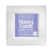 Party Essentials N154021 Honeycomb Square Plates, 10.75", Clear (Pack of