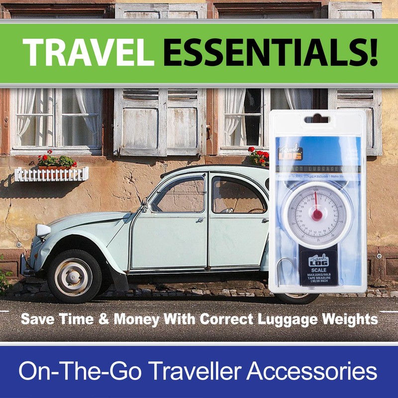 VFM - Airline Scales, Travel Essentials, Suitcase Scales, Portable Luggage