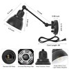 GOODATE Plug in Wall Sconces, Wall Sconce Lighting with Dimmable