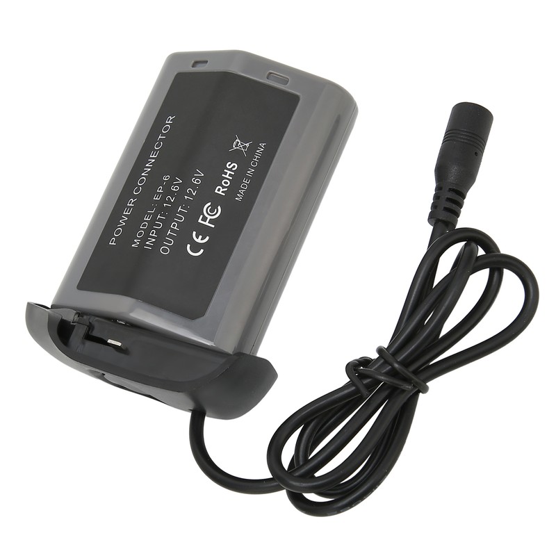 EL18 DC Coupler Kit External Full Decoding Dummy Battery with