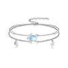 Midari Sea Turtle Bracelet for Women 925 Sterling Silver Sea