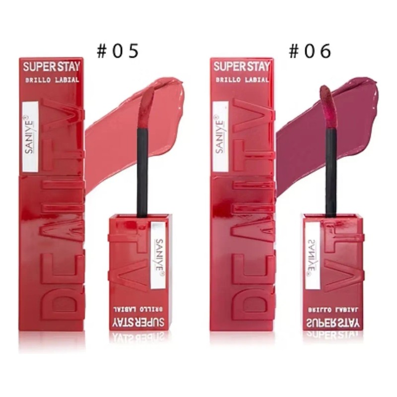 Saniye Super Stay Labial Liquido Mate
