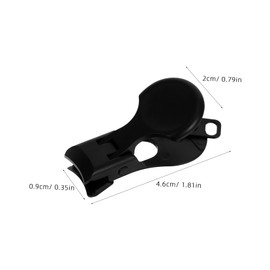 BIUDECO Stainless Steel Portable Nail Clippers Wide Jaw Flat Design for Effortless Fingernail Toenail Trimming Mini Manicure Tool for Home Travel Use