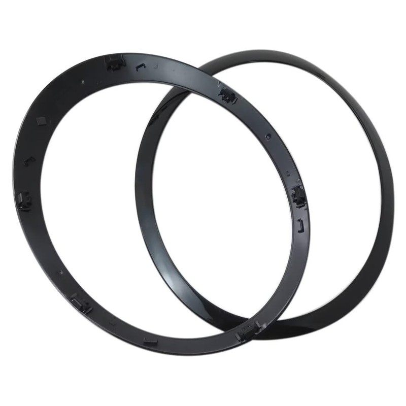 Zafina-UP Replacement 51137149905 51137149906 Headlight Trim Ring Left+Right Compatible for