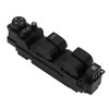Power Window Switch D652‑66‑350A Black ABS Sturdy Replacement for Mazda