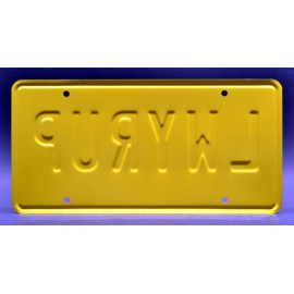 Celebrity Machines Breaking Bad | LWYRUP | Metal Stamped License Plate