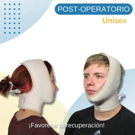 Mentonera Post Cirugia Bichectomia Unisex Nude