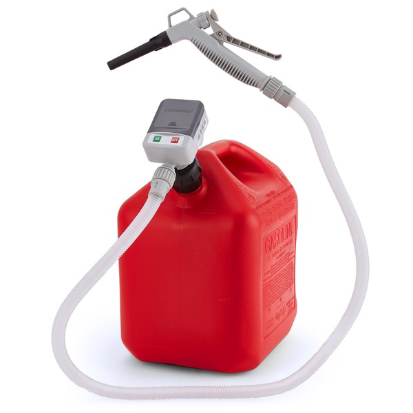 Deway Automatic Fuel Transfer Pump with Nozzle for Quick Flow