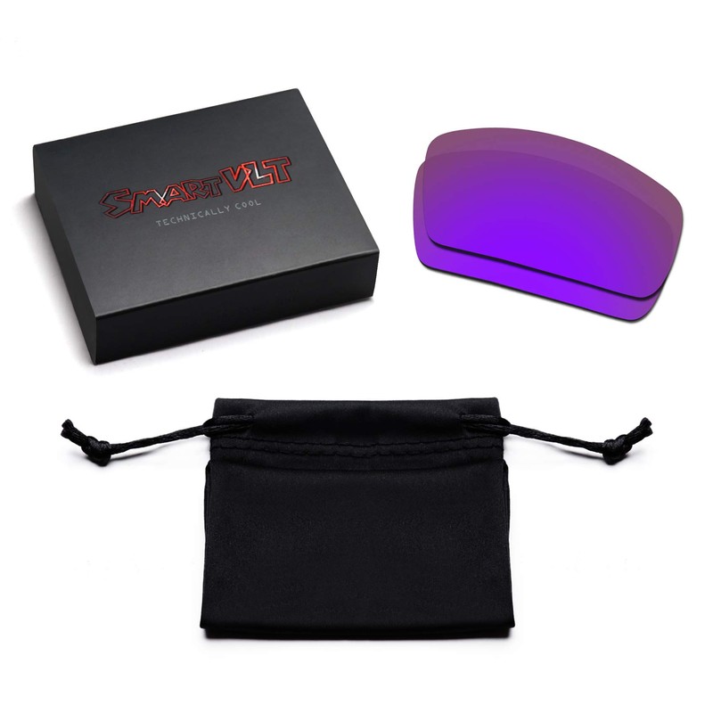 SmartVLT Men's Plasma Purple Replacement Lenses for Oakley Canteen 2006